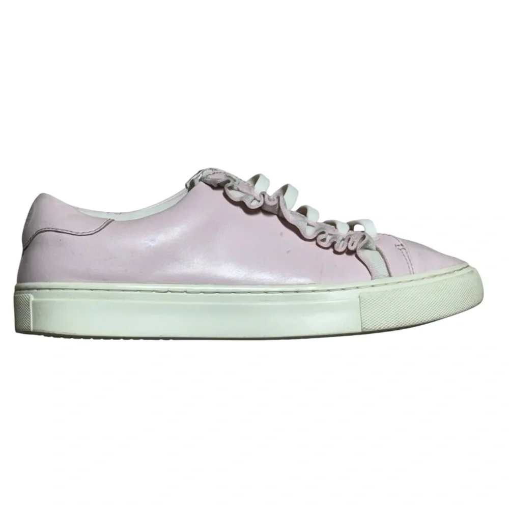 Tory Burch Sport Light‎ Pink Leather Sneakers Size 6